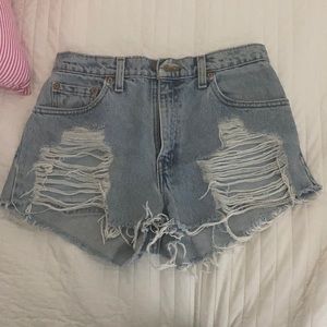LF Vintage Levi Denim Cut offs